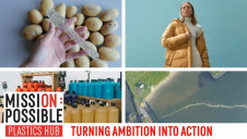 This week's innovations demonstrate how plastic can be eliminated at source, recycled into new products and removed from waterways